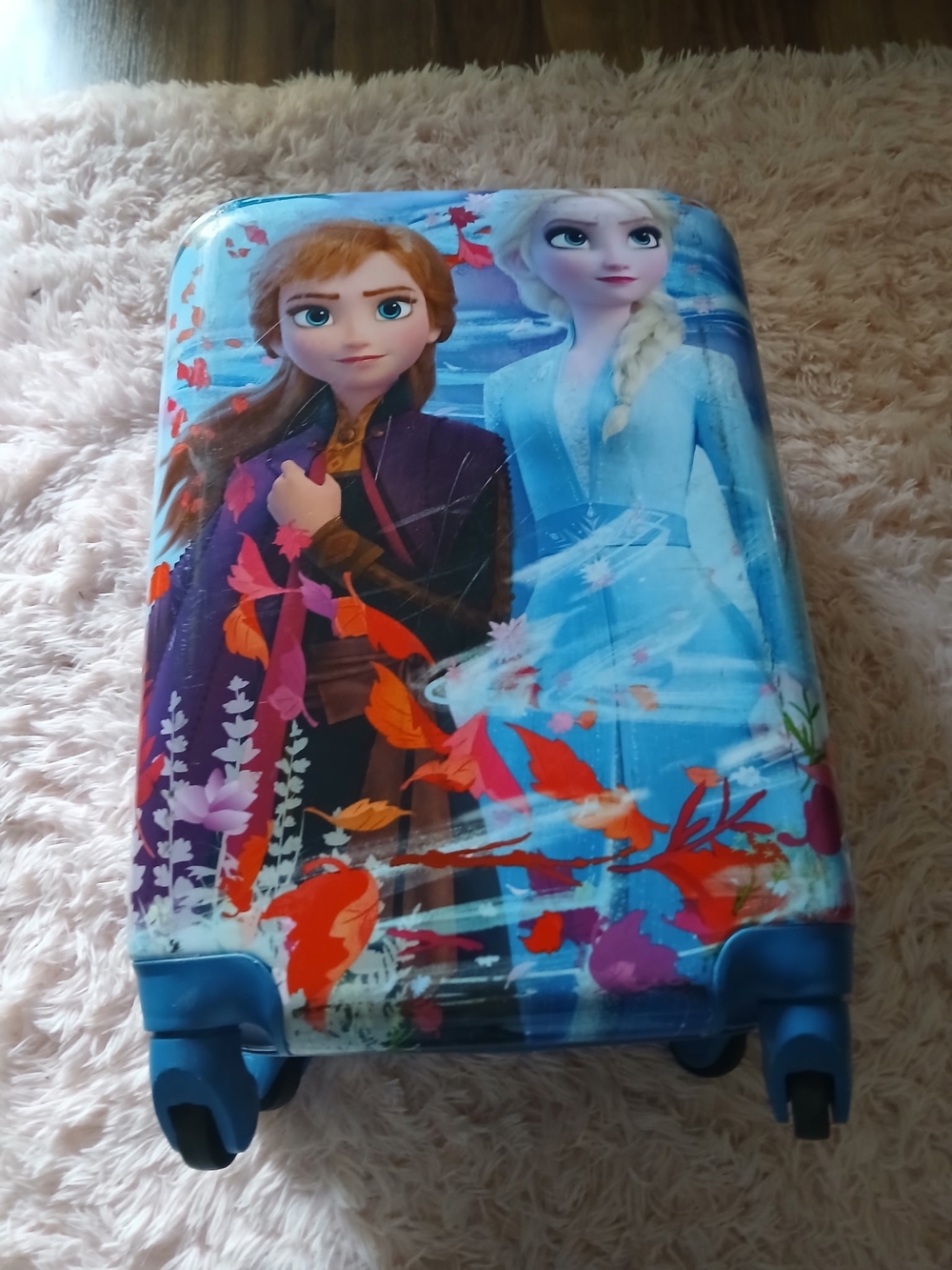 Disney Frozen II Kids Carry-On with Blue, Purple, Orange Accents